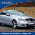 Tow Hook Cover for Mercedes-Benz (2012–2015) No.A2048850426 Silver Tone