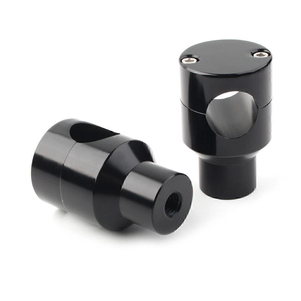 1'' Handlebar Mount Risers Clamp for Harley Honda