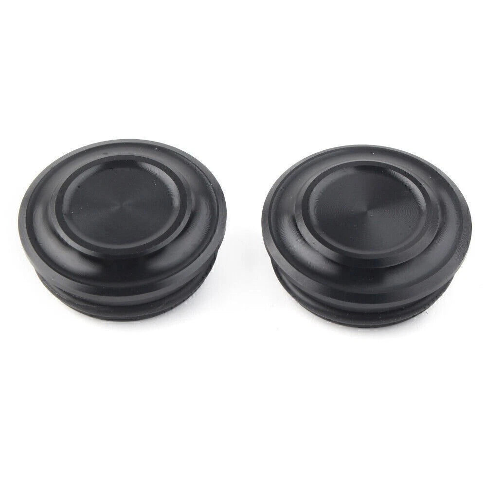 2X Motorcycle Frame Hole Cover for Honda Rebel 500 CMX500 (2020–2021) All Black