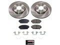 Front Brake Pad and Rotor Kit for Mazda 3 (2019–2024) QB747GS