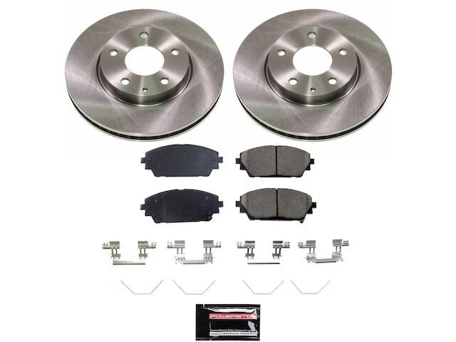 Front Brake Pad and Rotor Kit for Mazda 3 (2019–2024) QB747GS