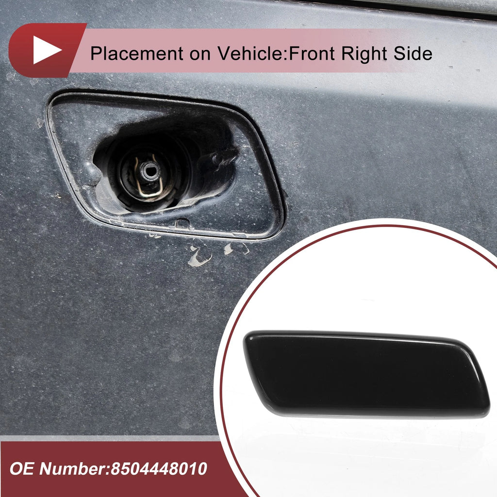 Front Right Washer Nozzle Cover Cap for Lexus RX270 RX350 RX450H (2009–2014) Black