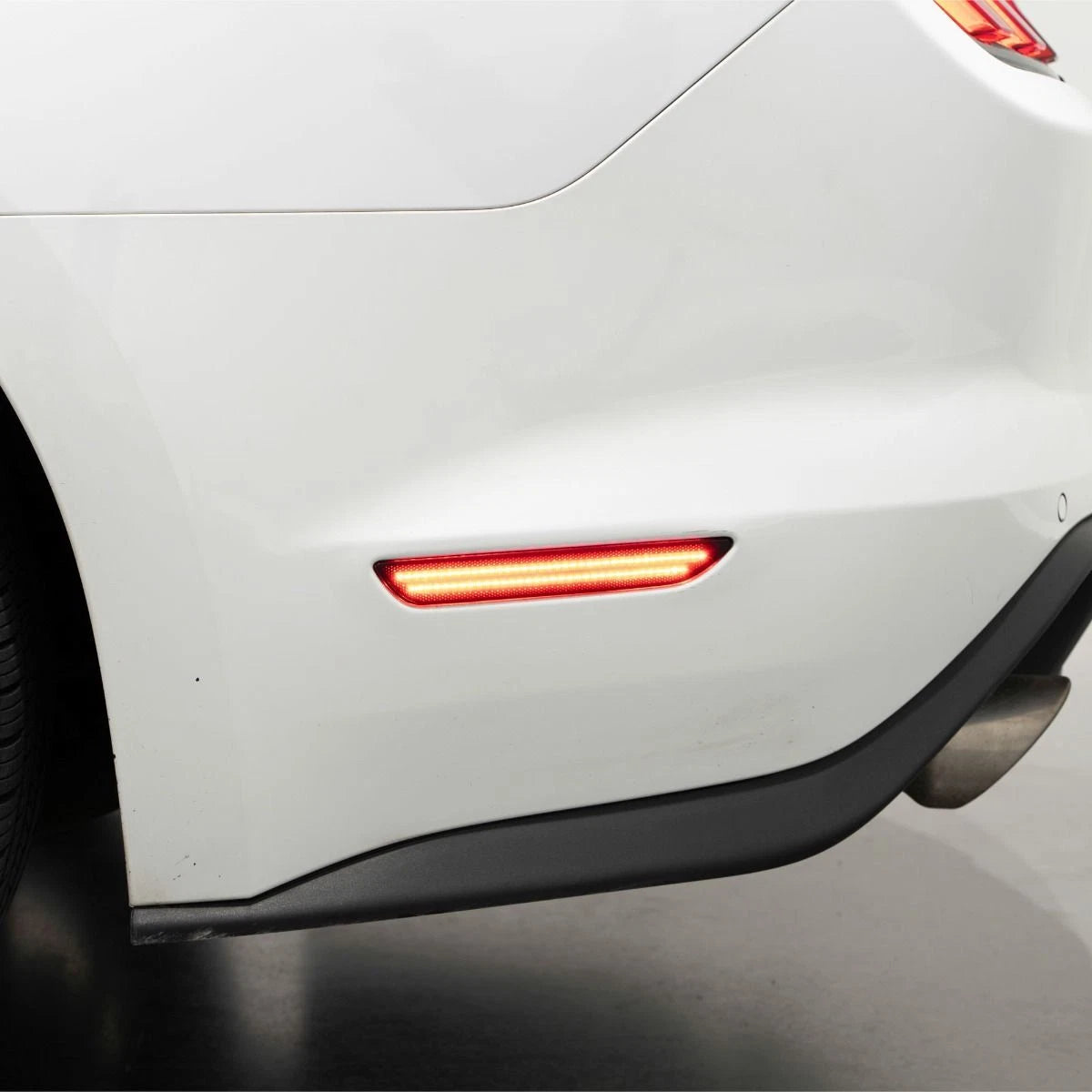 Smoked LED Sidemarker Lights Pair for 2015-2023 Ford Mustang