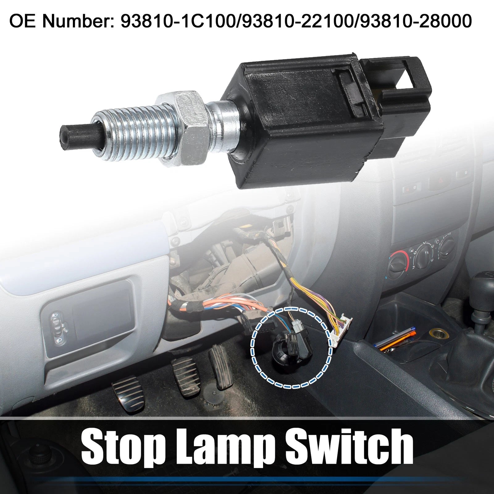 Brake Light Switch for Hyundai Santa Fe (2001–2006) No. 93810-1C100/22100