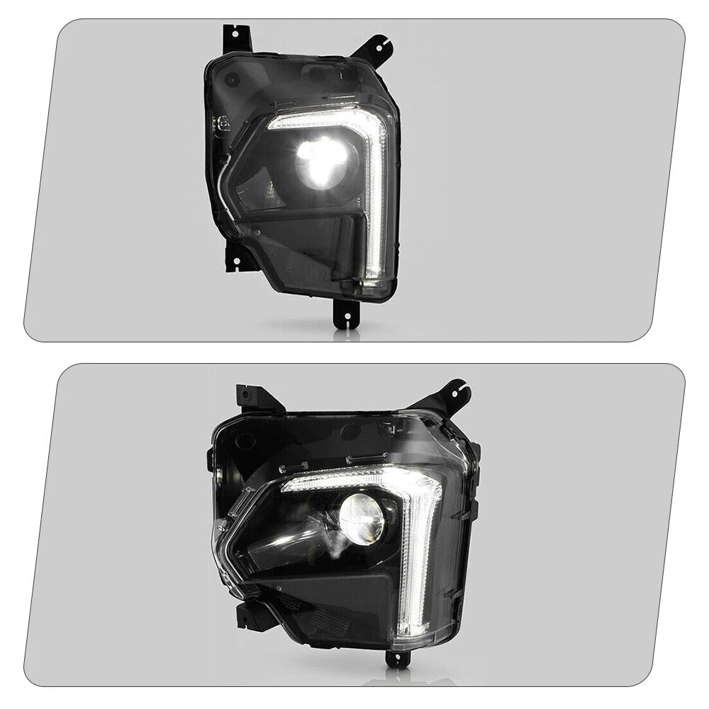 Full LED Headlight Set for Chevy Traverse (2022–2024) w/ LED DRL