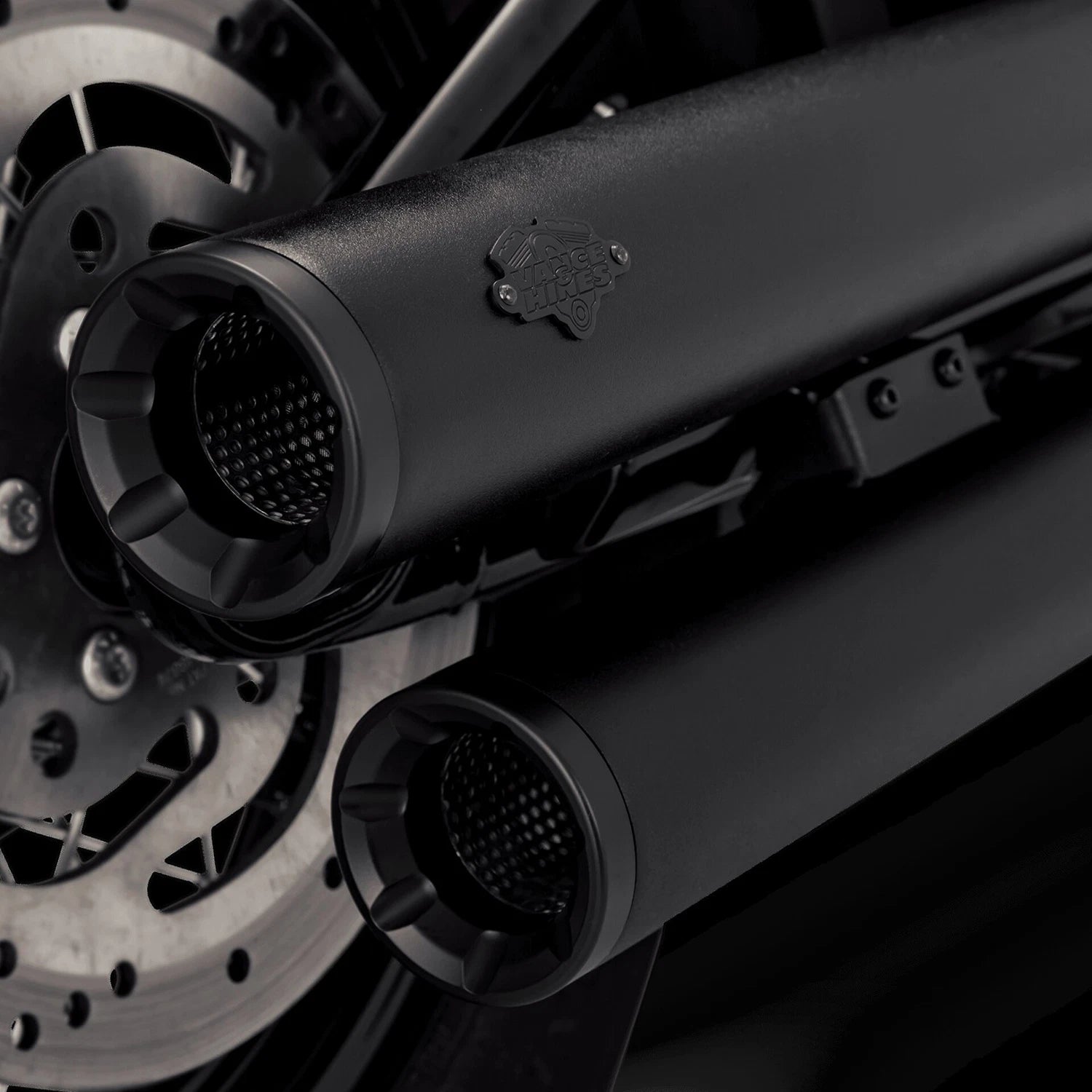 Vance & Hines Eliminator 300 Slip-On Mufflers for Harley Davidson (2017–2023)
