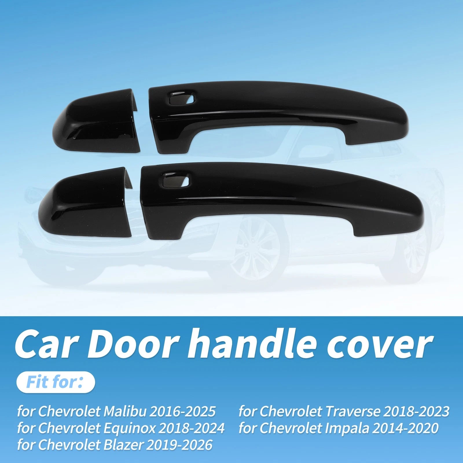 Exterior Door Handle Cover Trim for Chevy Malibu Equinox Blazer Impala (2013–2023)