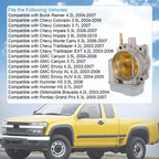 Throttle Body for Chevrolet Trailblazer GMC Envoy (2003–2007)