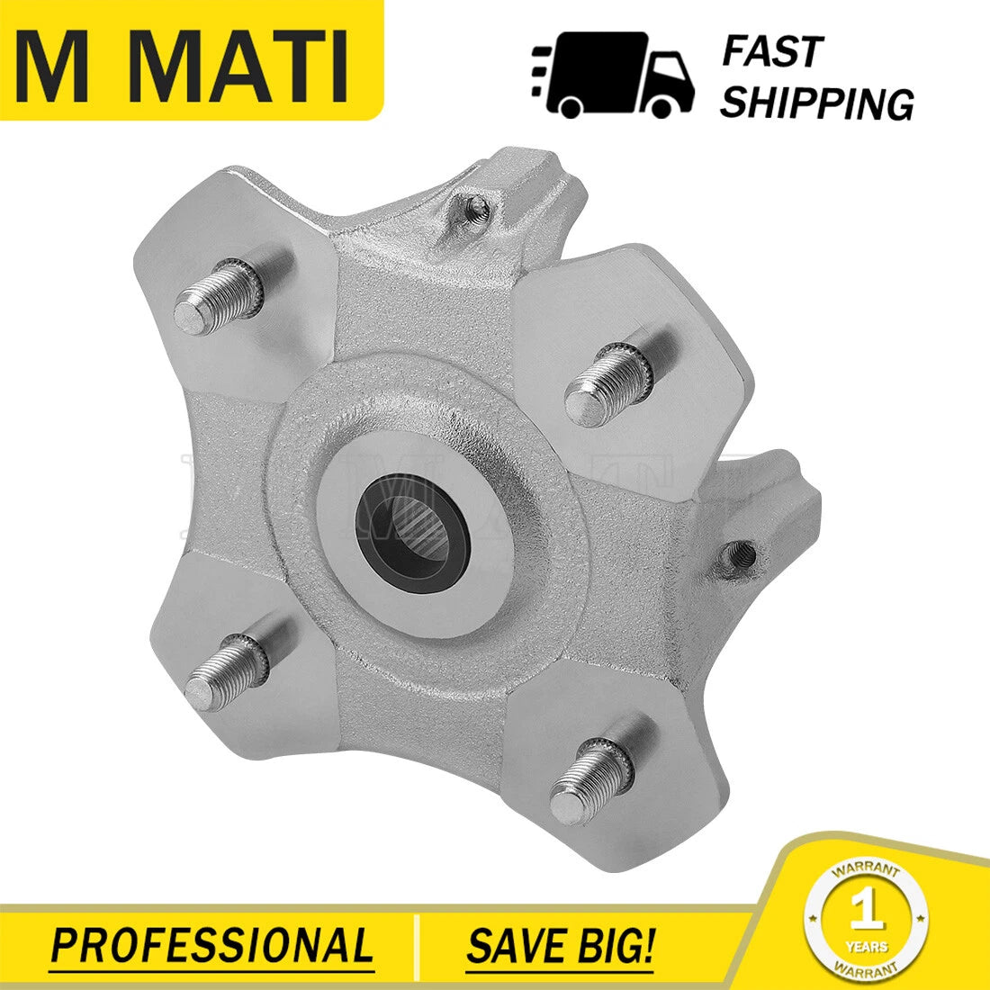 Front Wheel Hub 0502-421 for Arctic Cat 250 300 400 500 650 (2003–2004)