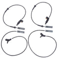 Set of 4 ABS Wheel Speed Sensors for BMW 3 Series (1992–1999)