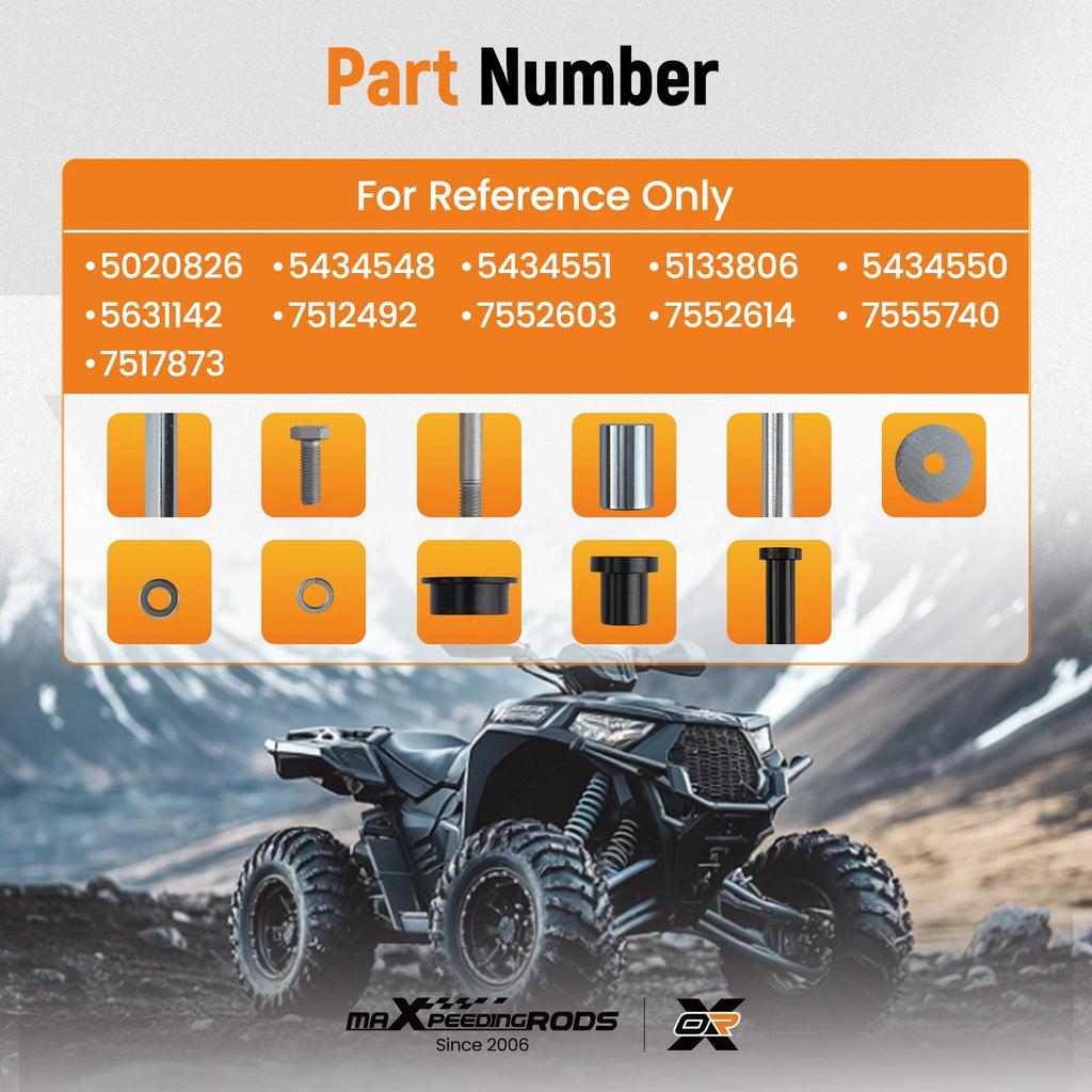 Suspension Bushing Kit for Polaris Sportsman 400 500 600 700 (2003–2007)