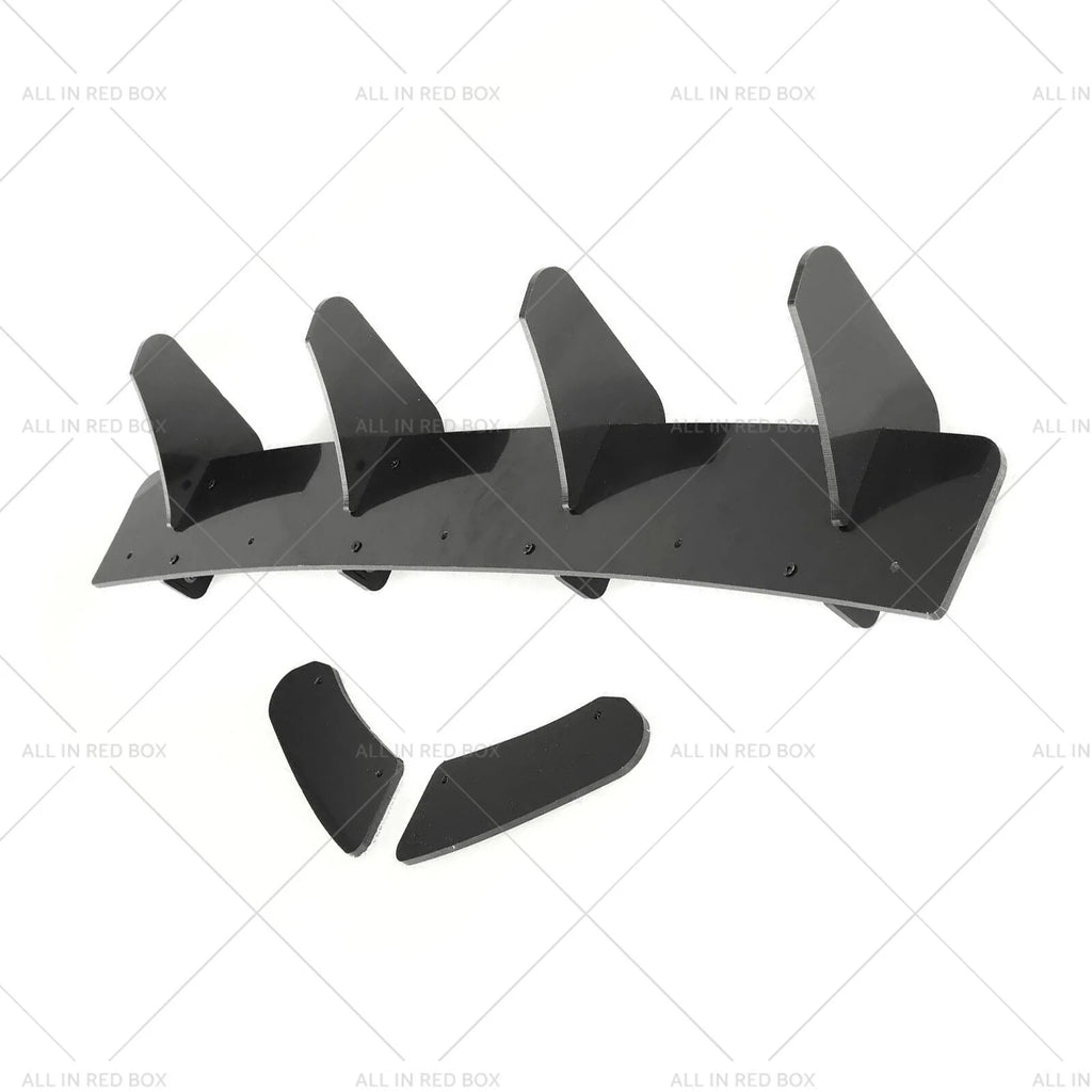 Set of 4 Rear Bumper Diffuser Lip Spoilers for Volkswagen Golf MK7 GTI (2015–2020)