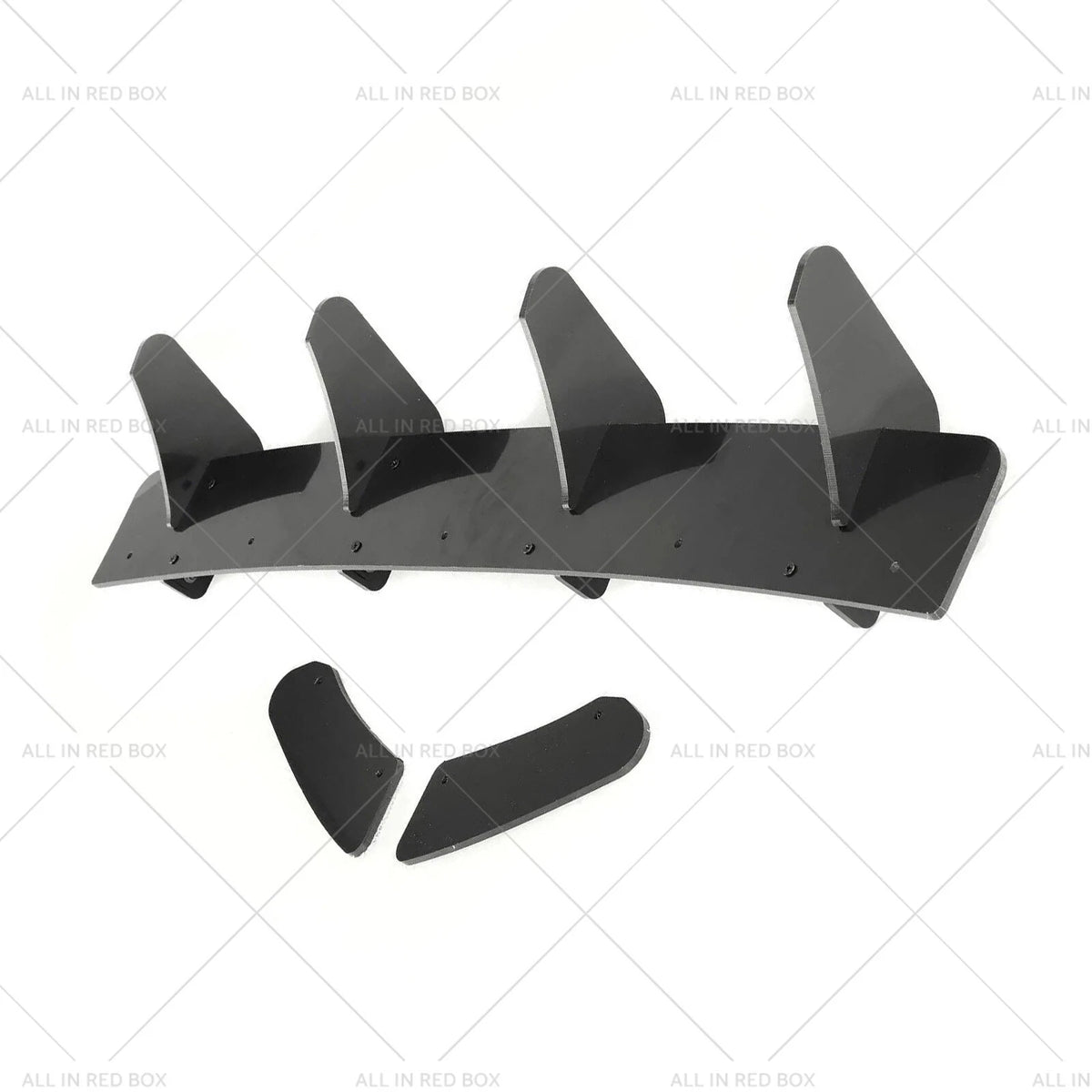 Set of 4 Rear Bumper Diffuser Lip Spoilers for Volkswagen Golf MK7 GTI (2015–2020)