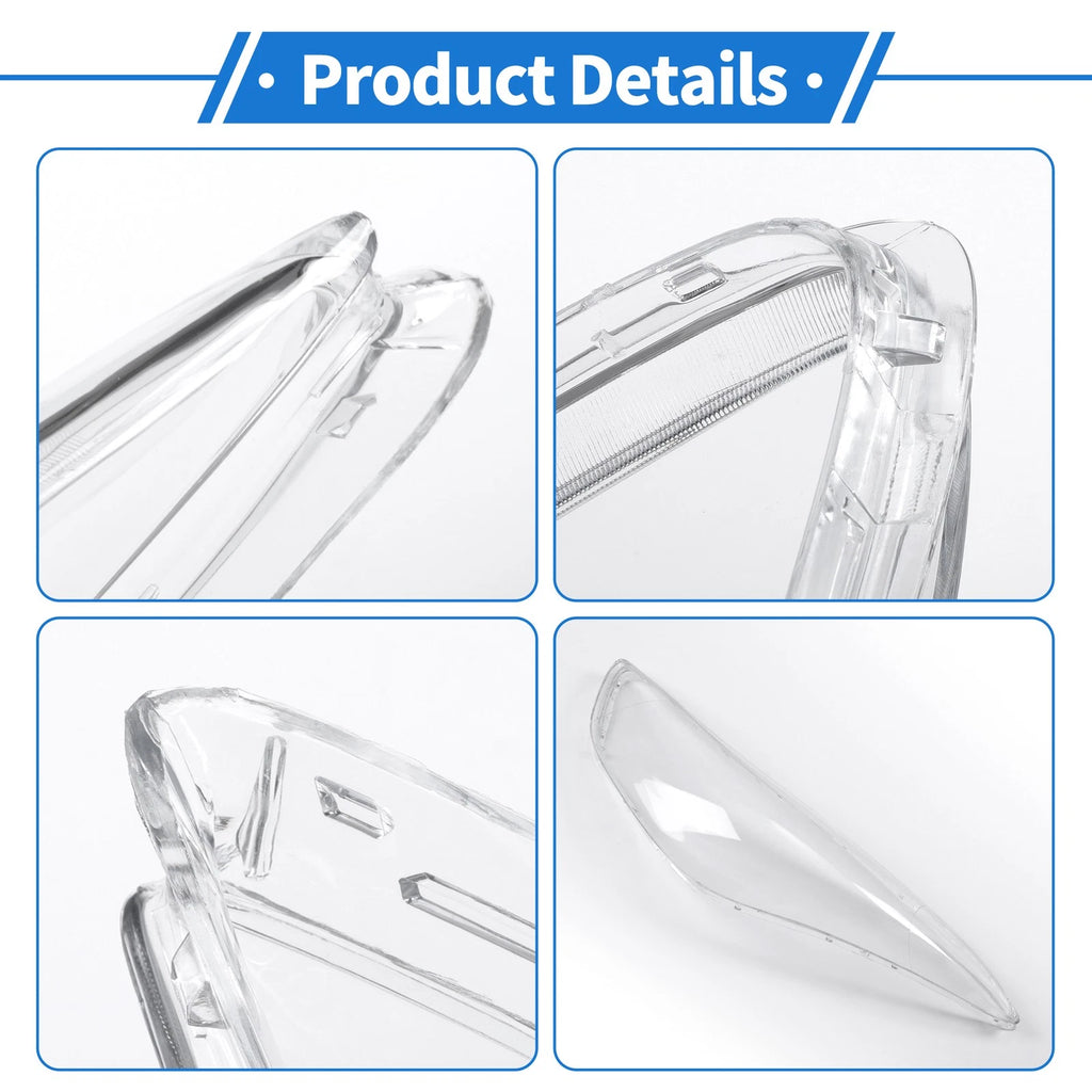 Headlight Lens Cover for Hyundai Elantra (2011–2016) PC Clear