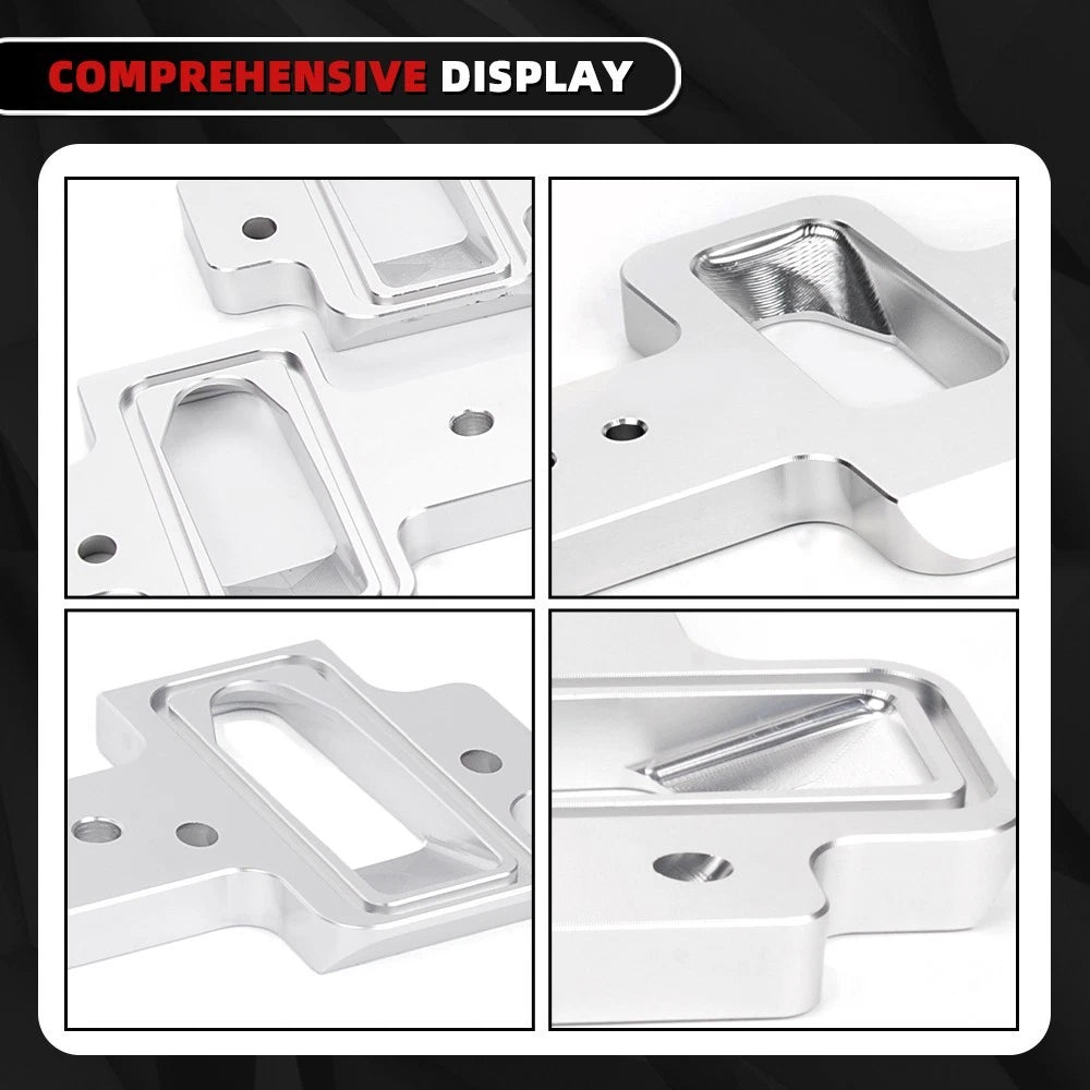LS Cathedral Port to Rectangle Port Intake Manifold Adapters