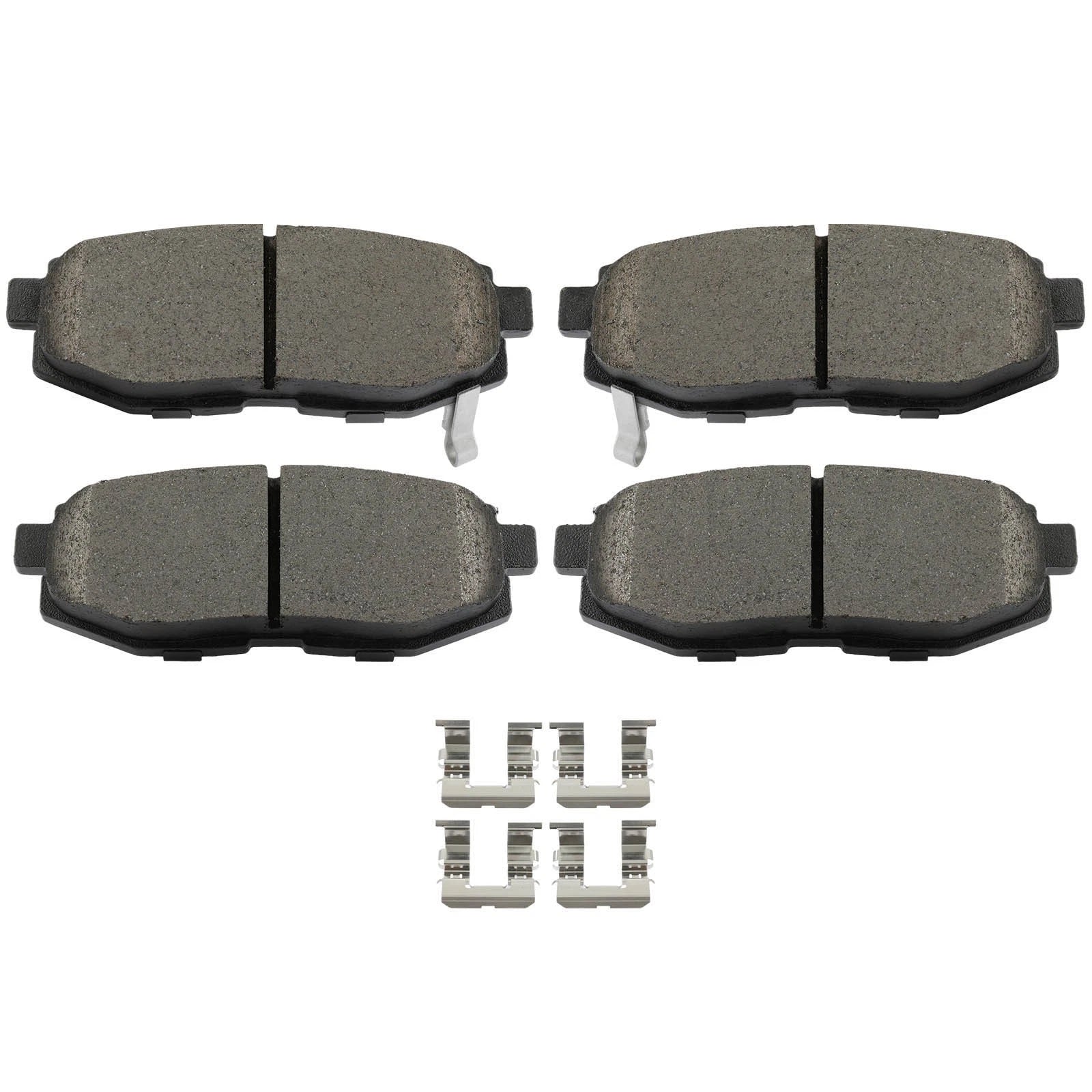 4X Rear Ceramic Brake Pads for Toyota 86 (2017–2018) & Subaru Forester (2014–2018)