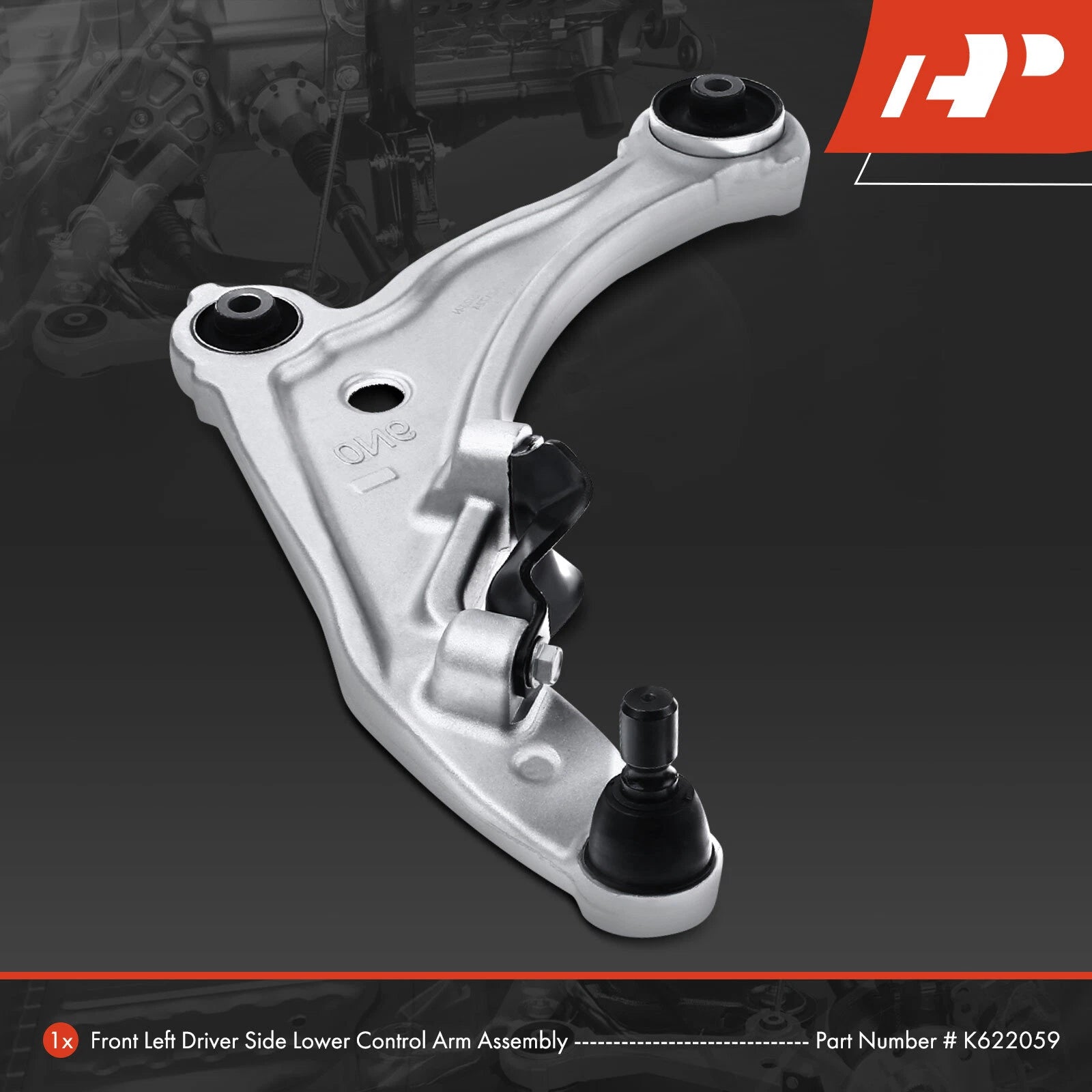 Front Left Lower Control Arm with Ball Joint for Nissan Maxima (2009-2014)