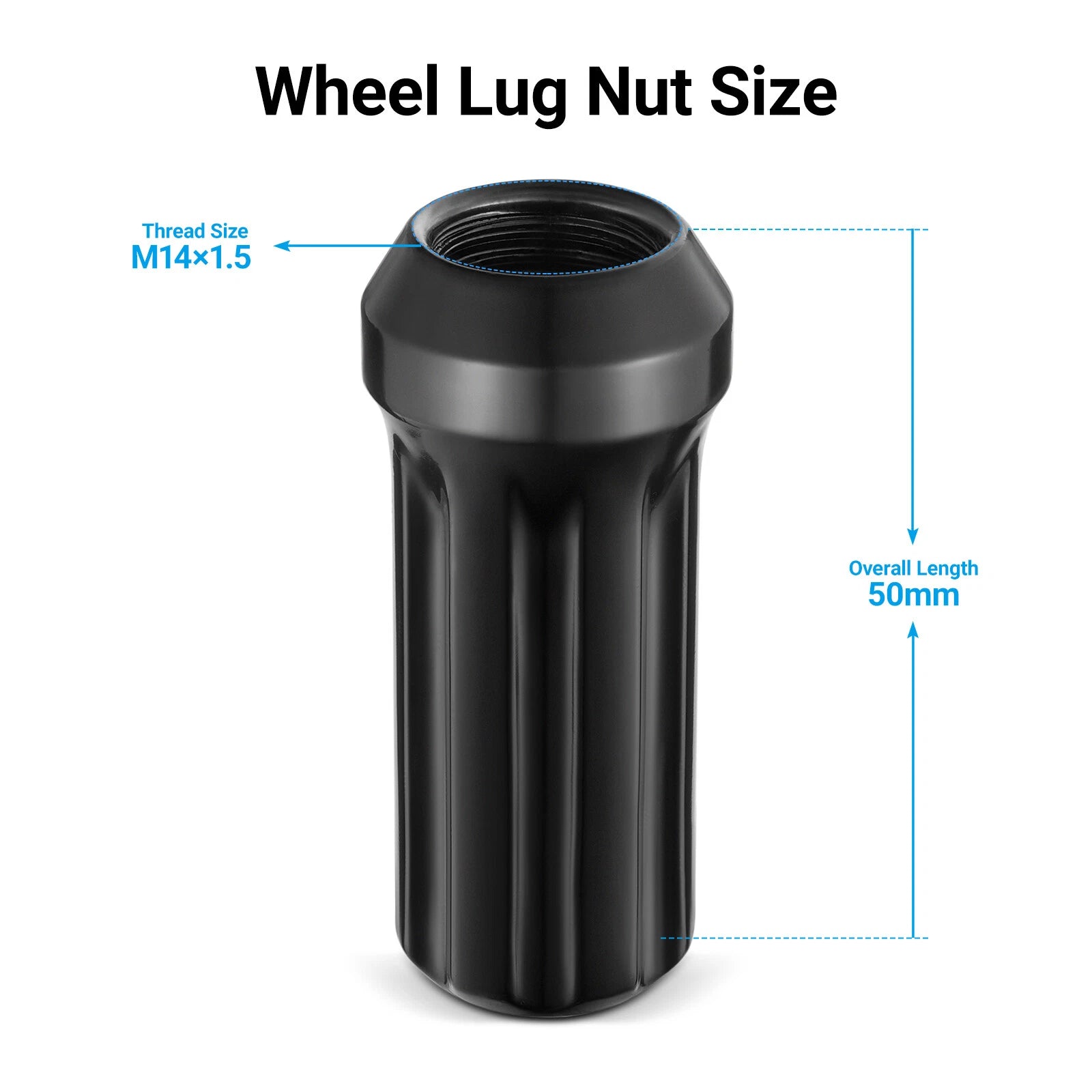 7 Spline Lug Nuts for Chevrolet Traverse (2018-2021)
