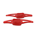 Red Steering Wheel Paddle Shifter Extensions for VW Golf 8, Atlas, Sharan, Touareg