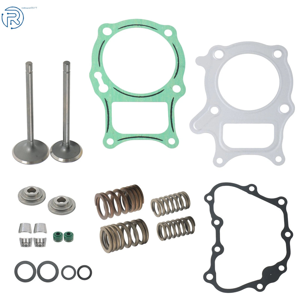 Engine Valve Kit with Gaskets and Seal for Honda Recon TRX250