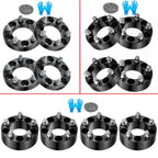 1 in to 2 in Wheel Spacers 5x4.5 for Jeep Wrangler Ford Mustang (2005–2024)