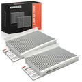 2X Activated Carbon Cabin Air Filter for Jeep Compass Renegade (2017–2023)