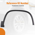Fender Flare Molding for Volkswagen Tiguan (2012–2017) VW1291106 Right Front