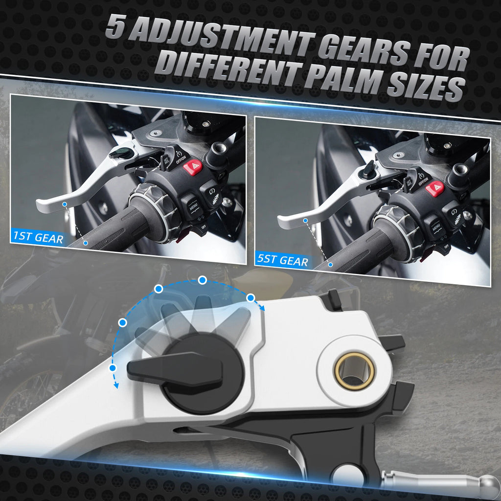 Shorty Brake Clutch Lever for BMW R1200GS R1200R (2013–2018)