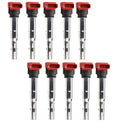 Set of 10 Ignition Coils for Audi R8 S6 S8 (2007–2019) - Delphi