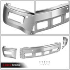 Front Bumper Face Bar with Fog Lamps & Parking Chrome for Chevy Silverado 1500 (2014–2015)