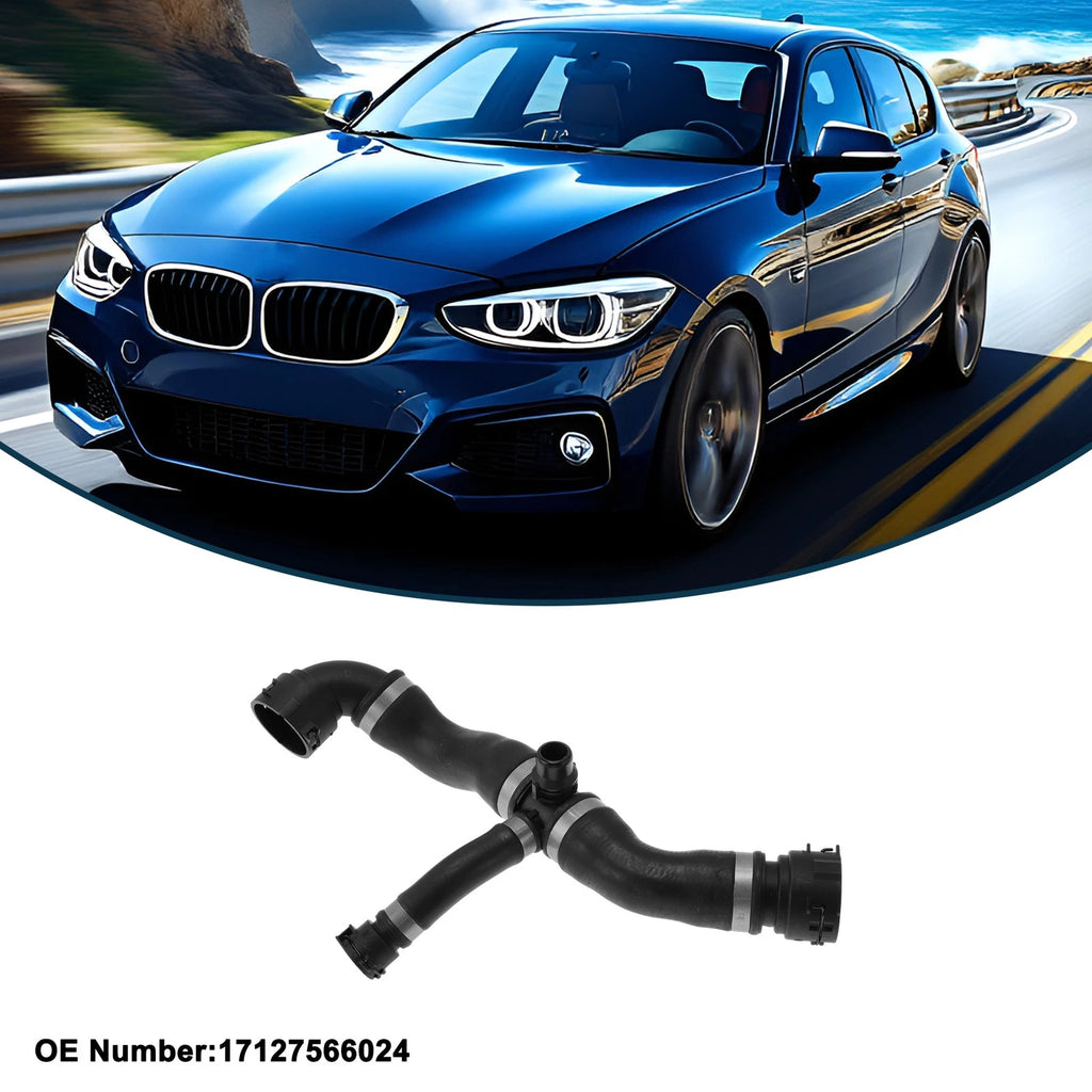 Radiator Hose for BMW 1 Series (2007–2008) No. 17127566024 Rubber
