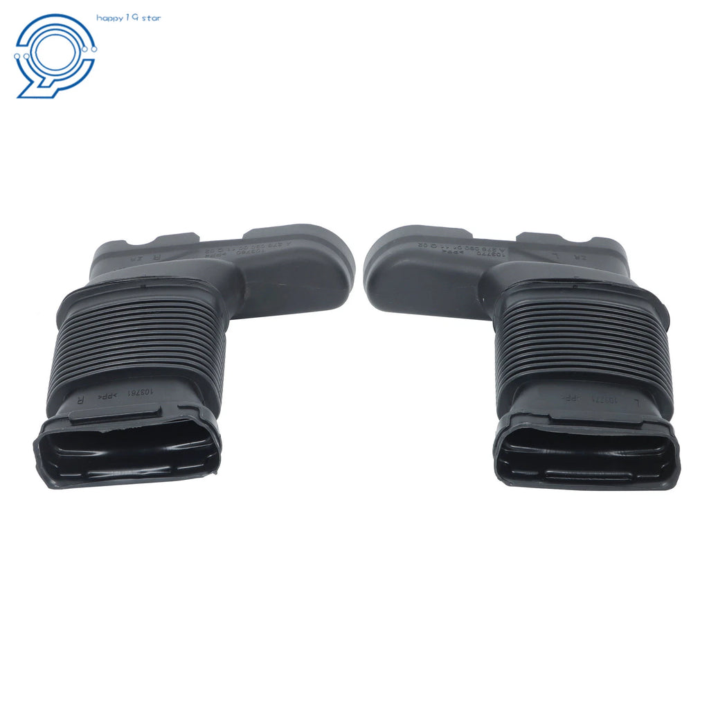 2X Air Intake Pipe Hose for Benz CLS320 CLS400 E320 E400 (2012-2018)