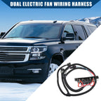 Freestanding Electric Fan Wire Harness for Chevy Silverado Suburban Tahoe (2007–2014)