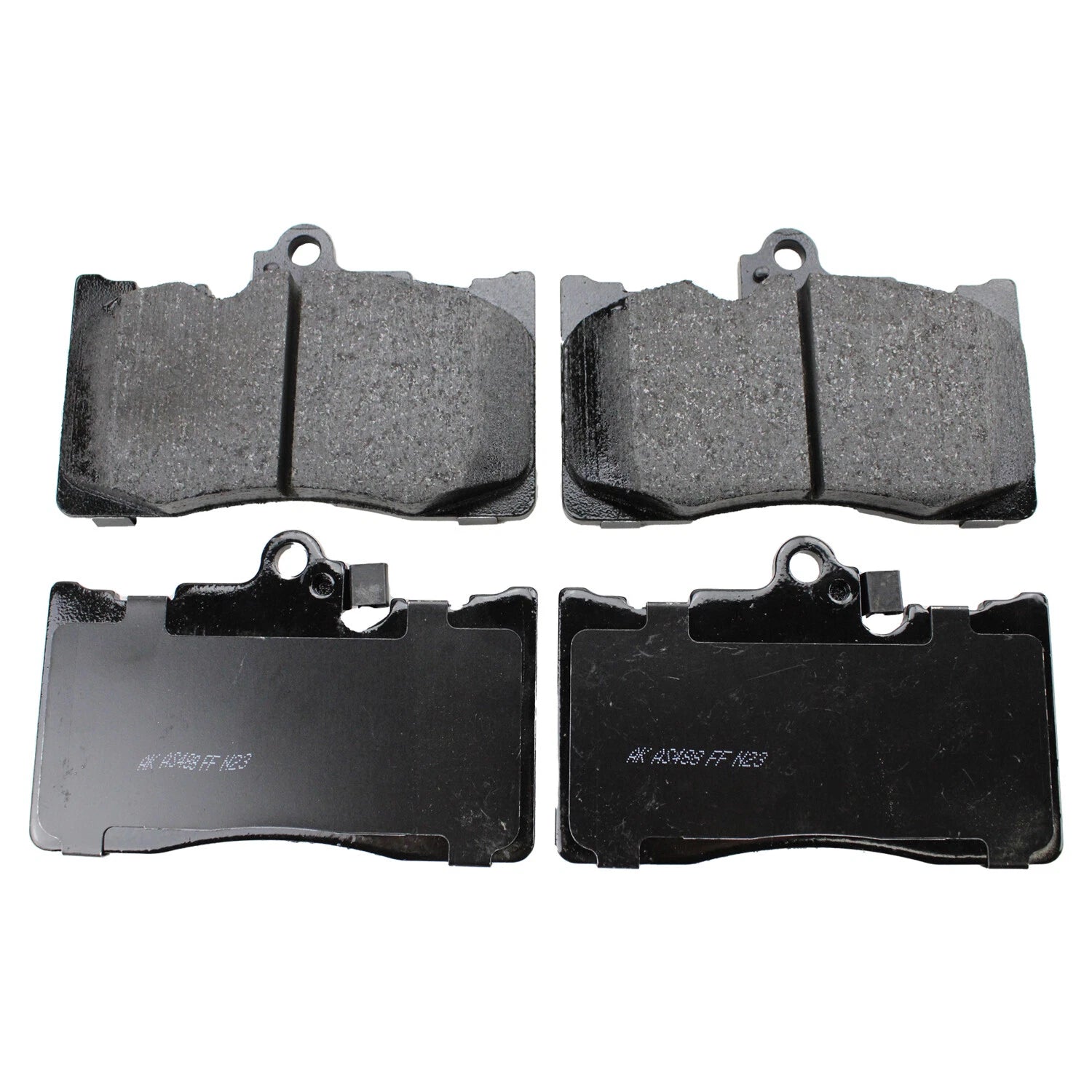Set of 4 Akebono ProACT Front Disc Brake Pads for Lexus GS350 (2013–2016)