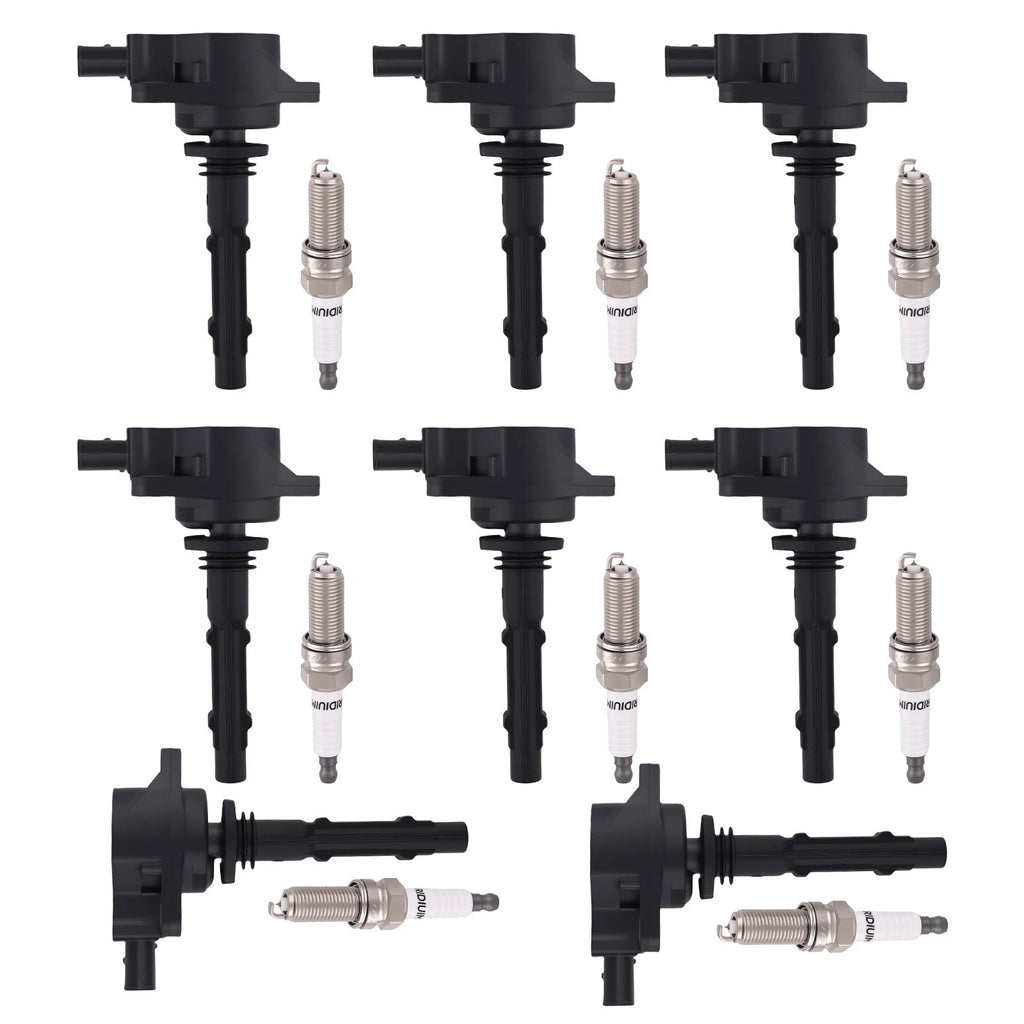 Set of 8 Ignition Coils for Mercedes GL450 GL550 S450 S550 (2007–2012)
