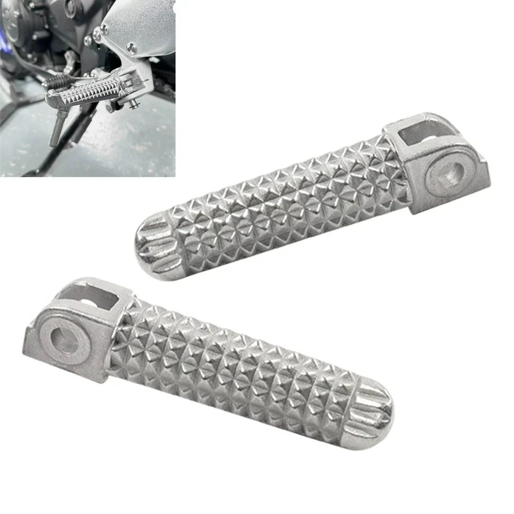 Chrome Front Foot Pegs for Yamaha MT-07 Tracer (2016-2021)