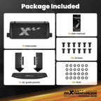 Intercooler Air Guide System for Universal Fit (76.2mm Core, M8 Mounts)