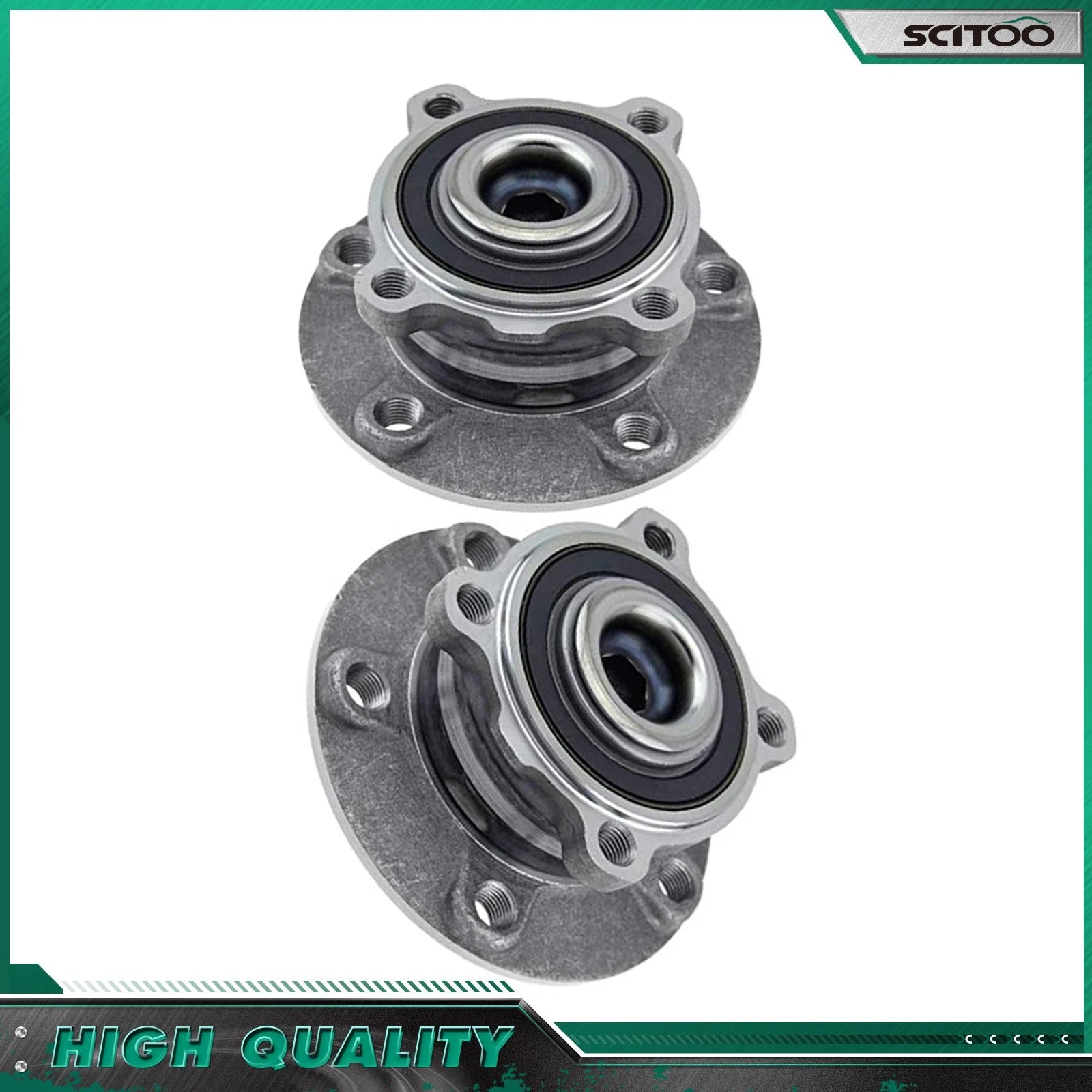 Wheel Bearing Pair for BMW 750Li 760i Alpina B7 (2006–2015)