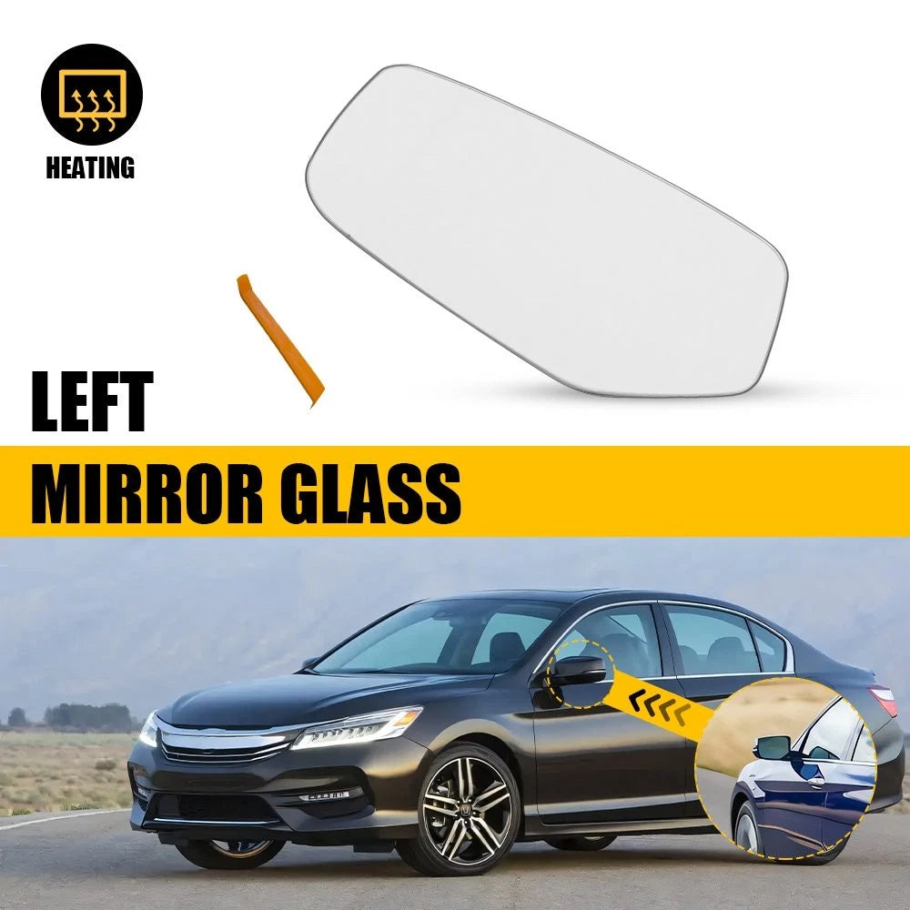 Heated Mirror Glass with Backing Plate for Honda Accord (2013–2017)