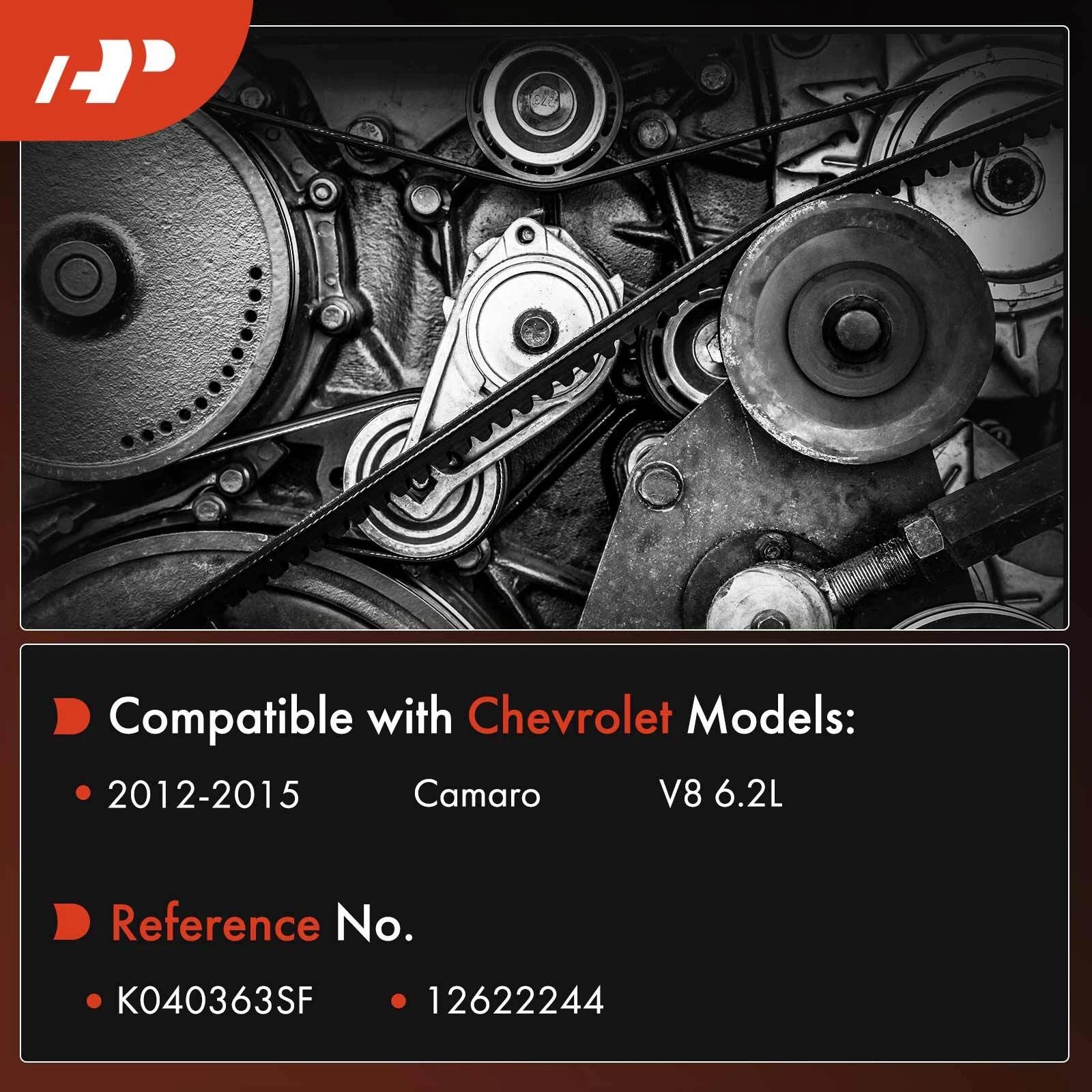 Serpentine Belt for Chevy Camaro (2012-2015)