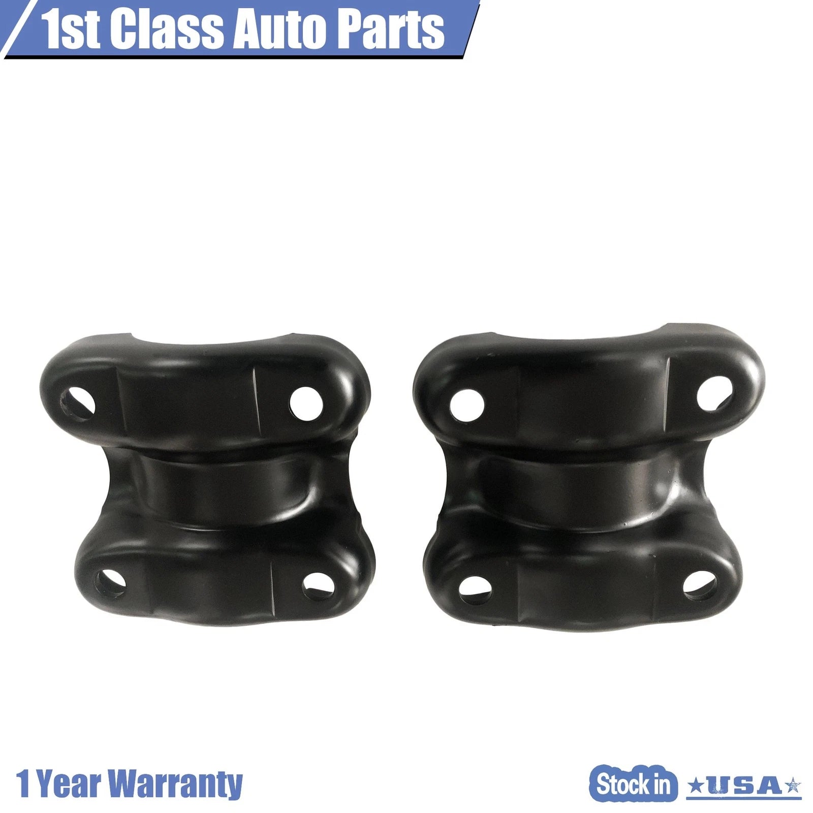 2X Rear Leaf Spring U-Bolt Plate for Dodge Ram 1500 2500 3500 (1995–2002)
