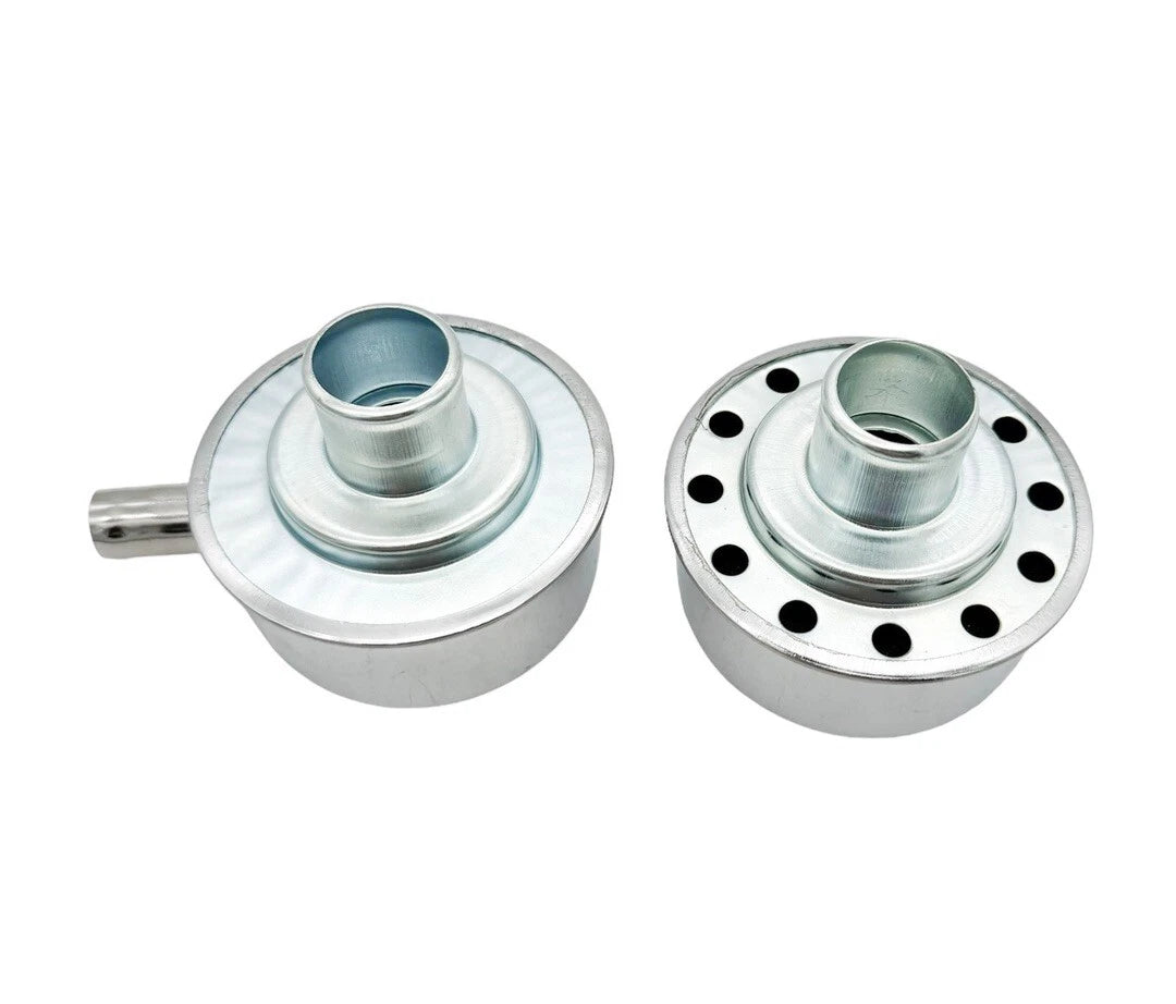 Breather PCV Valve with Push In Chrome Neck for 1-1/4 Valve Cover Hole (1)