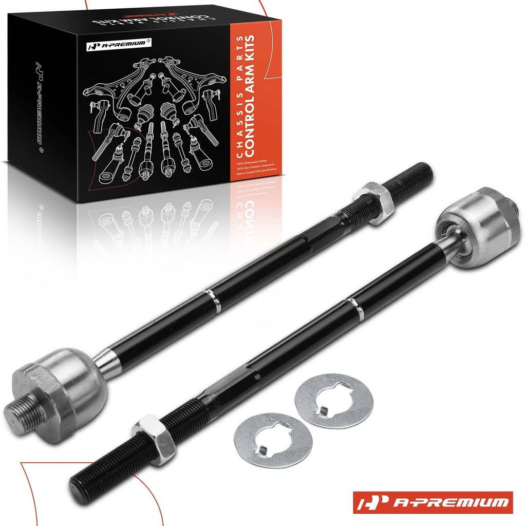 2X Inner Tie Rod End for Chevy Silverado 1500 (2014–2018) GMC Sierra 1500