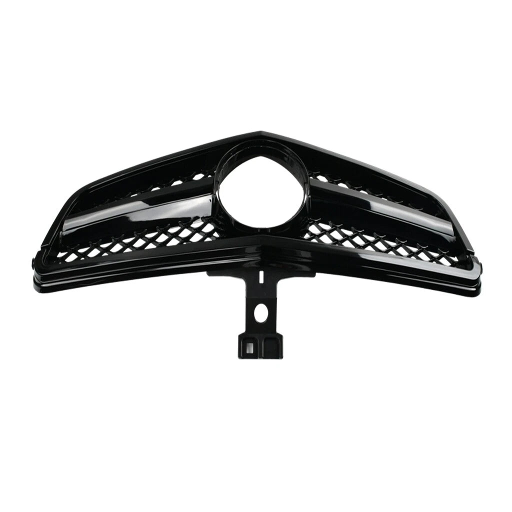 AMG Style Chrome Black Grille for Benz C-Class C250 200 300 350 (2008–2013)