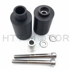 Frame Slider Crash Protector for Suzuki GSXR 1000 (2003–2004) No Cut Black