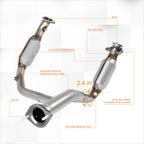 Catalytic Converter Exhaust Pipe for Suburban/Tahoe/Yukon (2007–2009)
