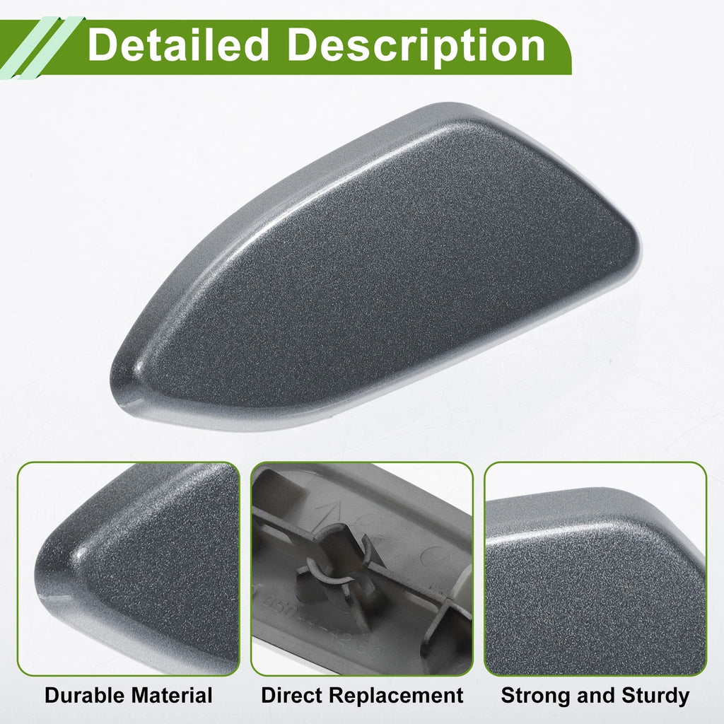 Front Right Washer Nozzle Cover Cap for Toyota RAV4 (2010–2012) 8504442150 Gray