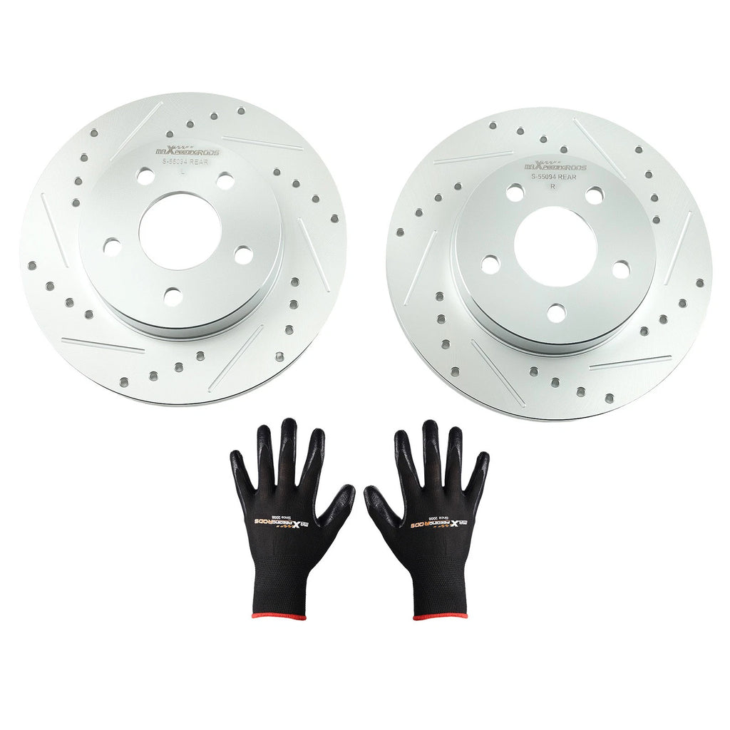 270mm Rear Drilled & Slotted Brake Disc for Pontiac G5/G6 (2005–2010)