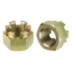 2X Rear Axle Castle Nut w/ Pin for Polaris Scrambler 250 400 500 (1999–2006) 7543005 7661404