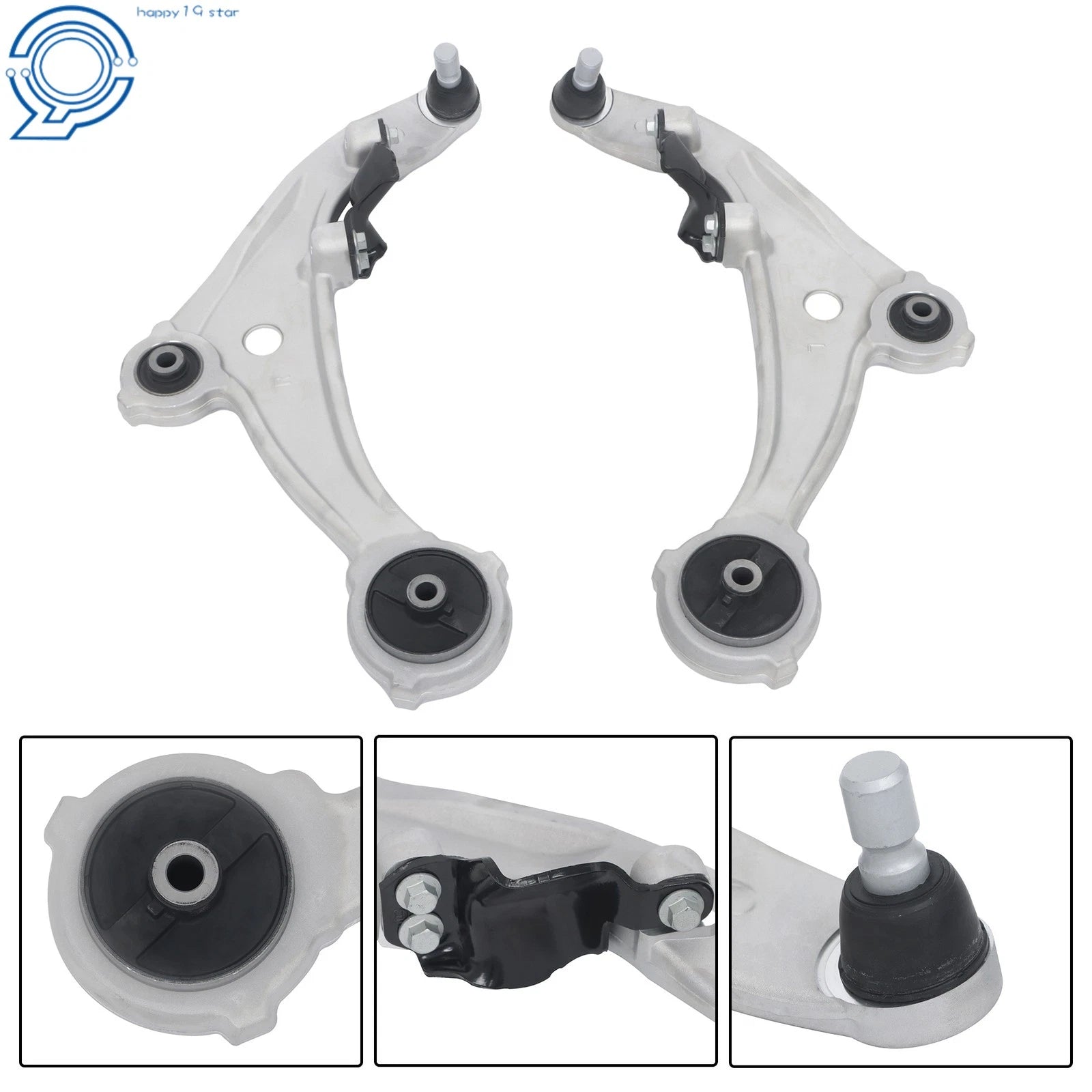 Suspension Kit Lower Front Control Arm Set of 12 for Nissan Altima (2007–2013) K750094